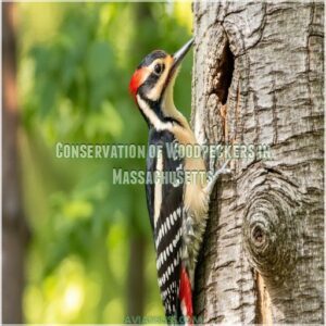 Conservation of Woodpeckers in Massachusetts