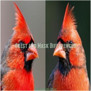 Crest and Mask Differences