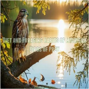 Diet and Foraging Habits of Michigan Birds of Prey