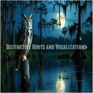 Distinctive Hoots and Vocalizations