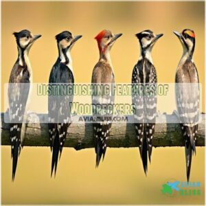 Distinguishing Features of Woodpeckers