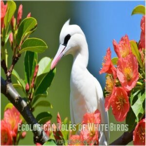 Ecological Roles of White Birds