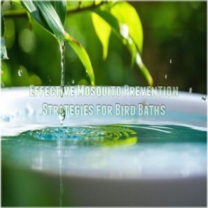 Effective Mosquito Prevention Strategies for Bird Baths