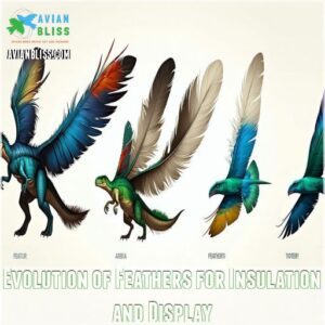 Evolution of Feathers for Insulation and Display