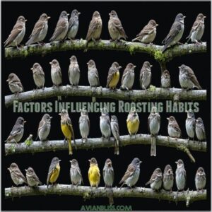 Factors Influencing Roosting Habits