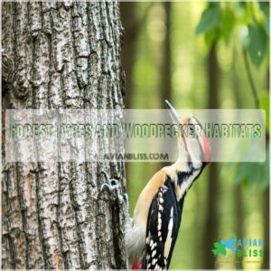 Forest Types and Woodpecker Habitats