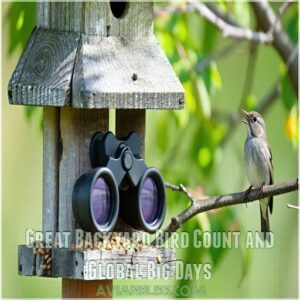 Great Backyard Bird Count and Global Big Days