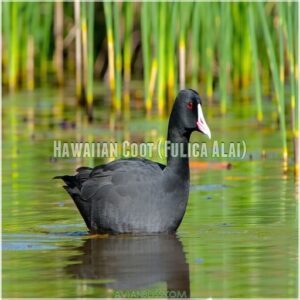 Hawaiian Coot (Fulica Alai)