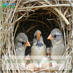 House Sparrow Chick Development