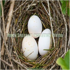 House Sparrow Incubation Period