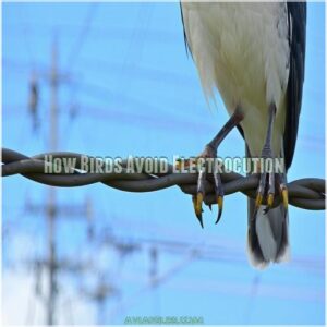 How Birds Avoid Electrocution