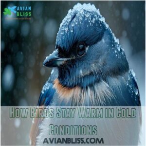 How Birds Stay Warm in Cold Conditions