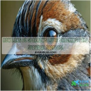 how long do sparrows live