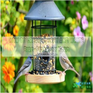 How to Create a Grey and White Bird-Friendly Yard