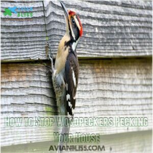 How to Stop Woodpeckers Pecking Your House