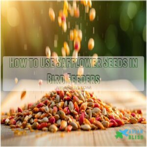 How to Use Safflower Seeds in Bird Feeders