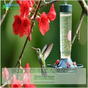 Hummingbird Feeder Placement and Attraction