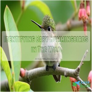 Identifying Baby Hummingbirds in The Wild