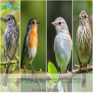 Identifying Birds in Your Backyard