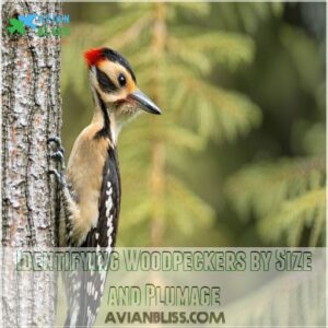 Identifying Woodpeckers by Size and Plumage