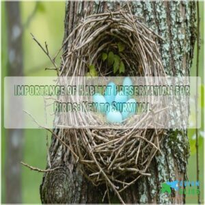 importance of habitat preservation for birds