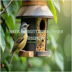 Innate Curiosity Driving Feeder Discovery