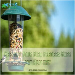 Keeping Your Bird Feeders Safe and Healthy