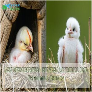 Key Differences Between Altricial and Precocial Chicks