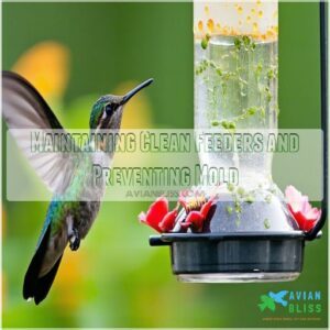 Maintaining Clean Feeders and Preventing Mold