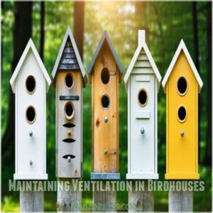 Maintaining Ventilation in Birdhouses