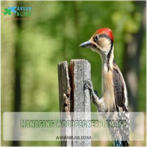 Managing Woodpecker Damage