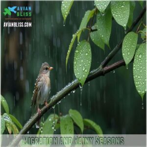 Migration and Rainy Seasons