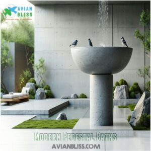 Modern Pedestal Baths