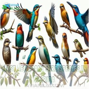 Most Abundant Bird Species in Florida