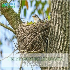 Nest Site Selection and Location