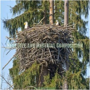 Nest Size and Material Composition