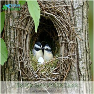 Nesting Facts of Chickadees