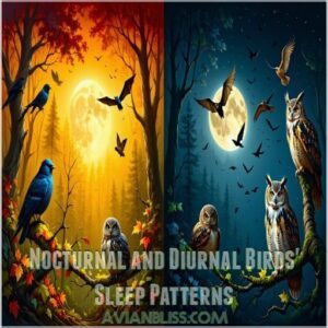 Nocturnal and Diurnal Birds