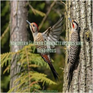 Northern Flicker Characteristics and Behaviors