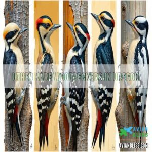 Other Rare Woodpeckers in Oregon