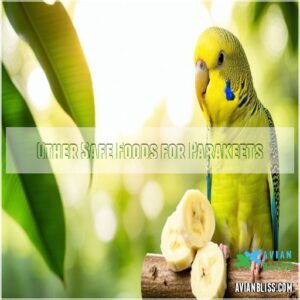 Other Safe Foods for Parakeets