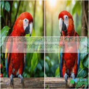 parrot health issues symptoms