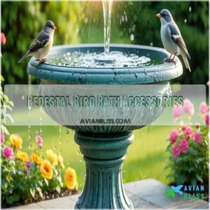 Pedestal Bird Bath Accessories