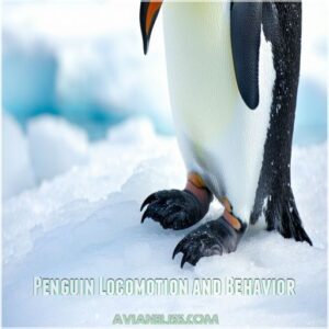 Penguin Locomotion and Behavior