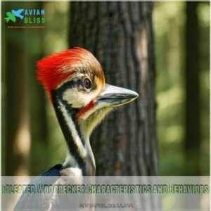 Pileated Woodpecker Characteristics and Behaviors