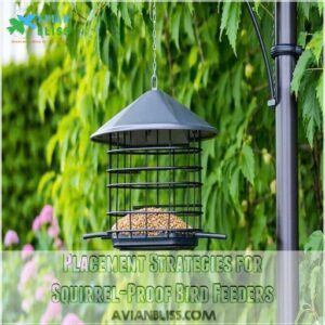 Placement Strategies for Squirrel-Proof Bird Feeders