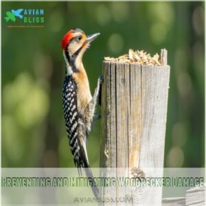 Preventing and Mitigating Woodpecker Damage