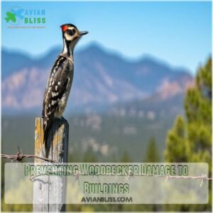 Preventing Woodpecker Damage to Buildings