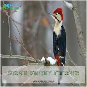 Rare and Uncommon Woodpeckers