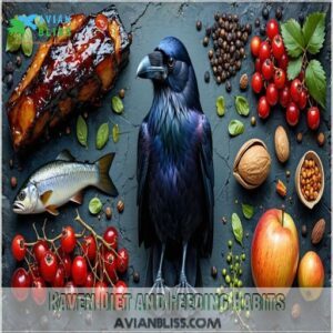 Raven Diet and Feeding Habits